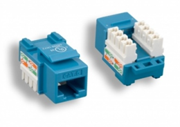 Keystone Jack,US,8P8C C6 BL