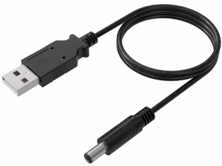 USB AM - DC 5.5x2.1